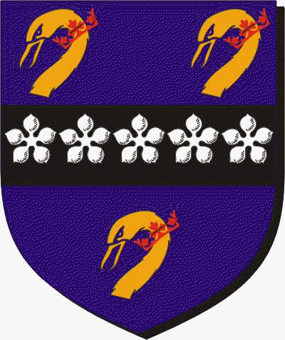 Coat of arms of family Baker