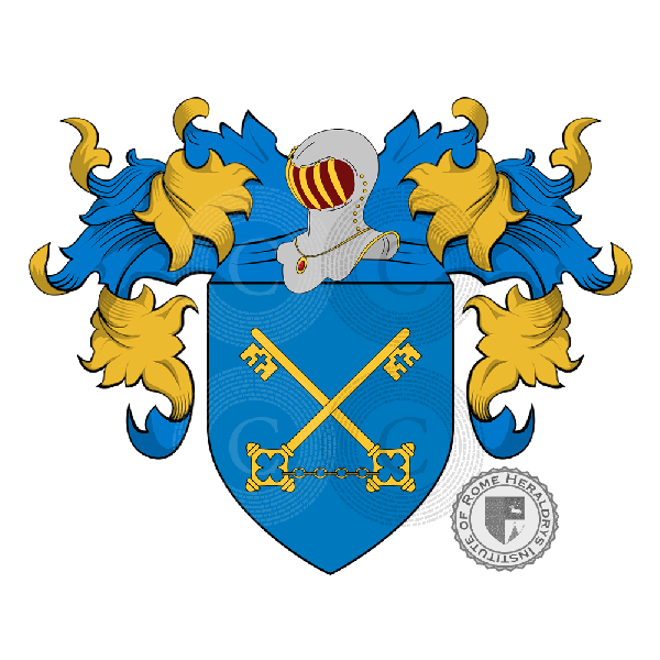 Coat of arms of family San Pietro