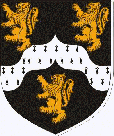 Coat of arms of family Cooper