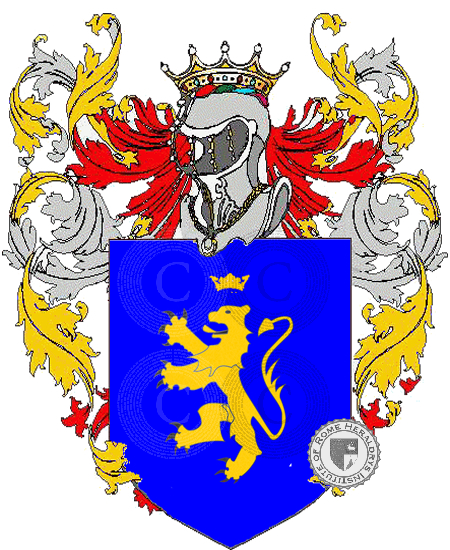 Coat of arms of family pastore