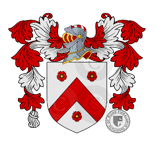 Coat of arms of family Nevejans