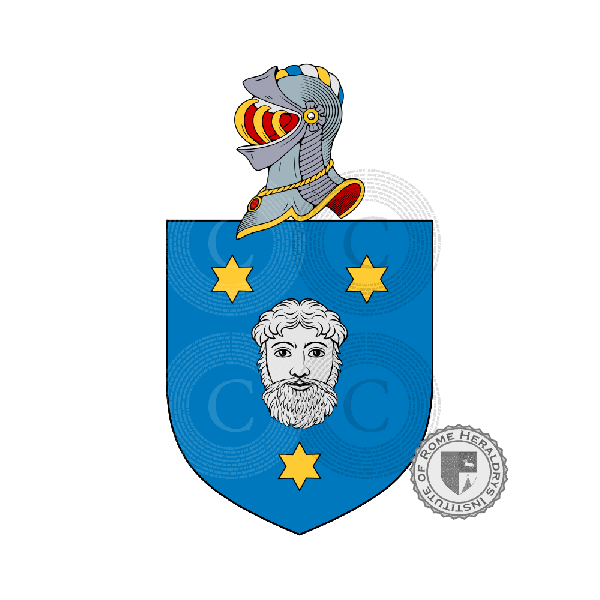 Wappen der Familie Saracchi di Loazzolo