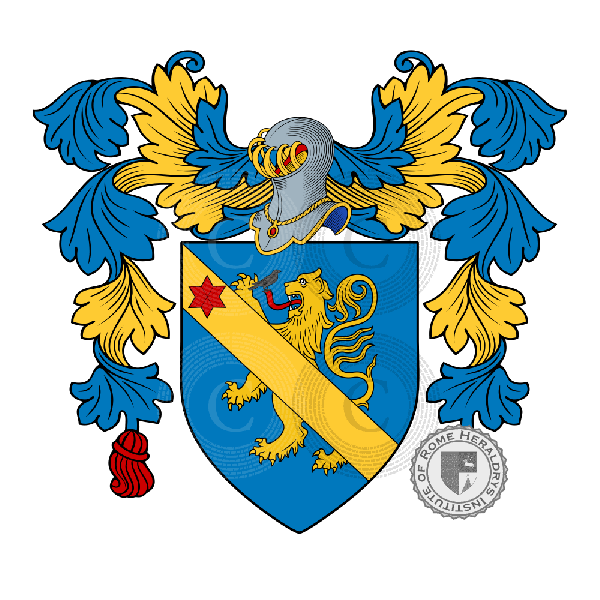 Coat of arms of family Cardinale
