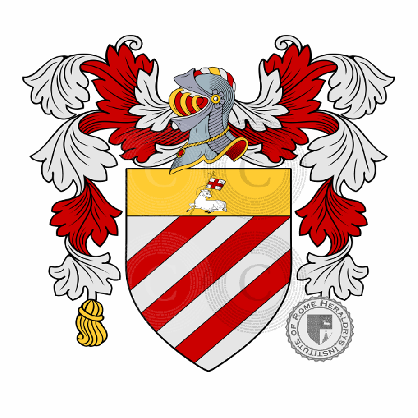 Coat of arms of family de Martini