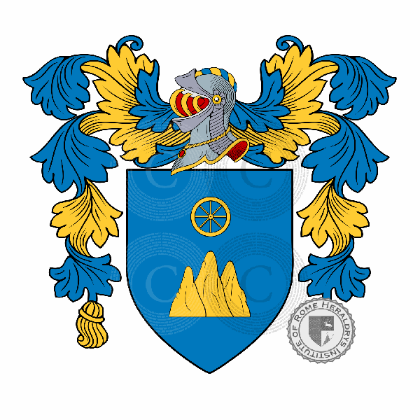 Coat of arms of family Rotteleur