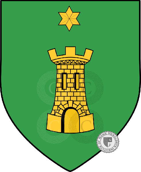 Coat of arms of family Irmici