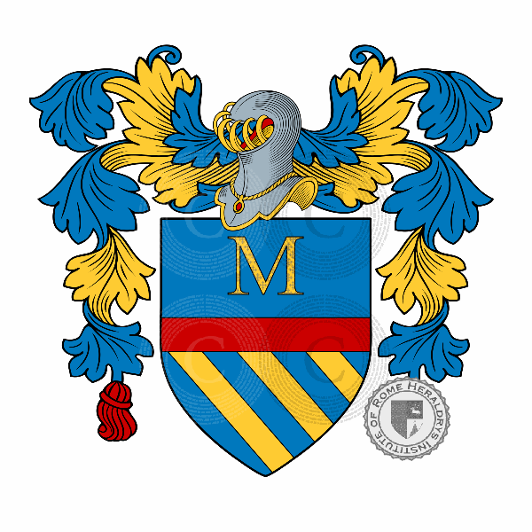 Escudo de la familia Mellini