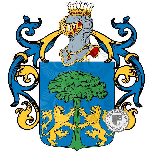 Coat of arms of family Cerulli