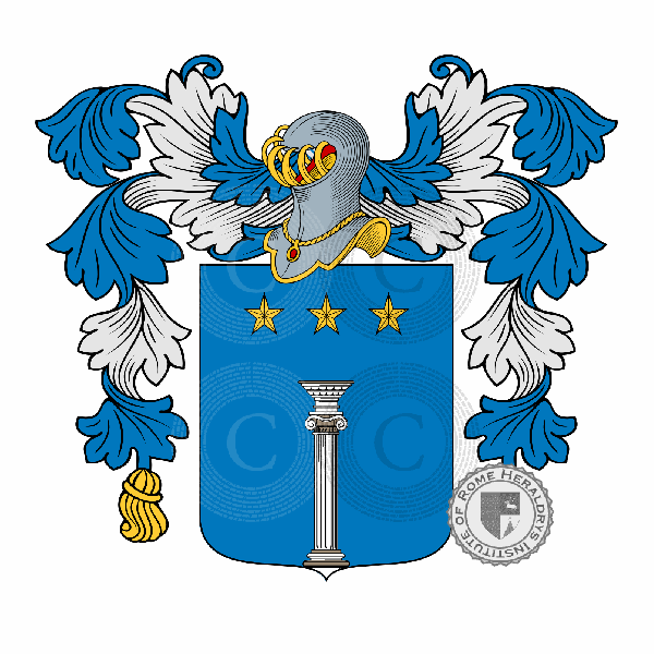 Coat of arms of family Xacca