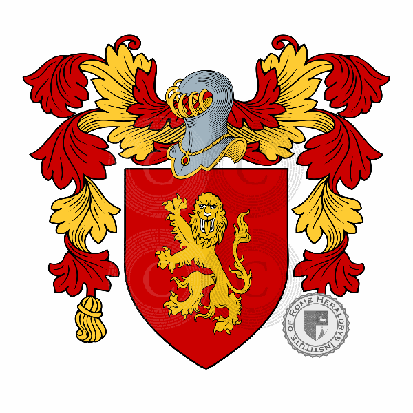 Coat of arms of family Sancassano