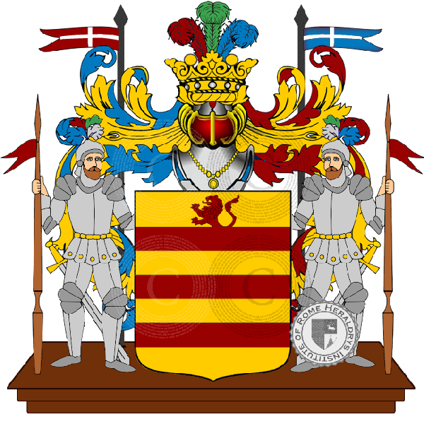Coat of arms of family pugliesi