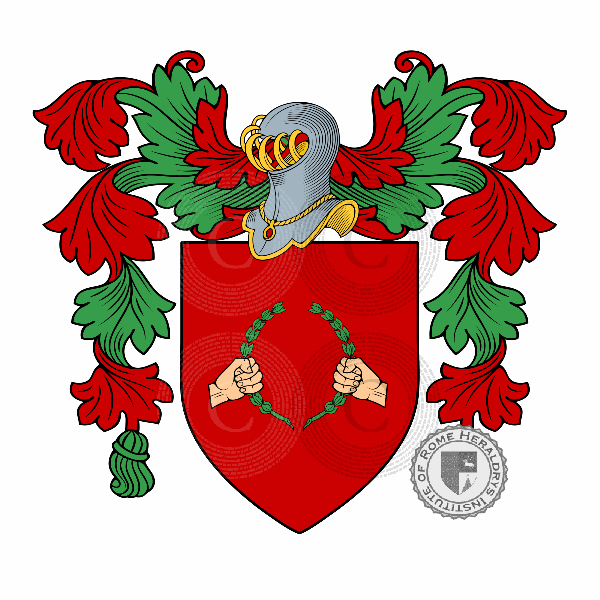 Coat of arms of family Scerra