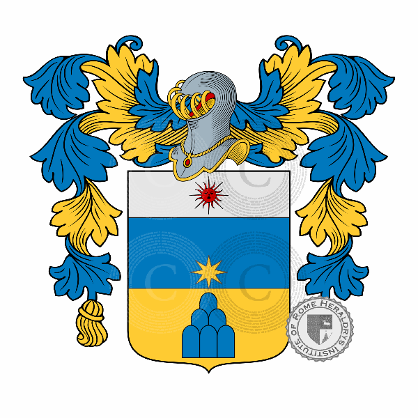 Coat of arms of family del Tovaglia