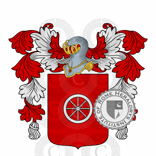 Coat of arms of family Gabotto