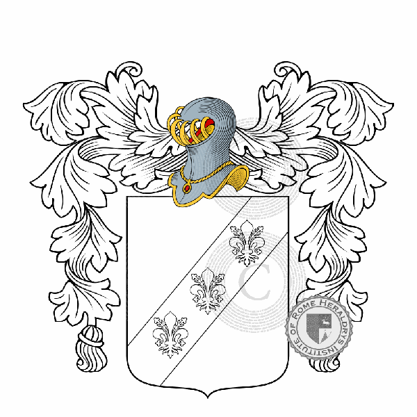 Coat of arms of family Fanti