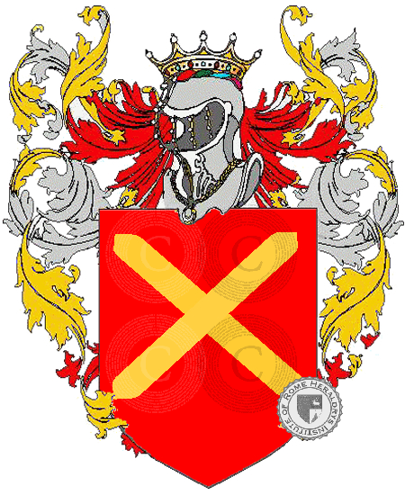 Coat of arms of family gislon  francia