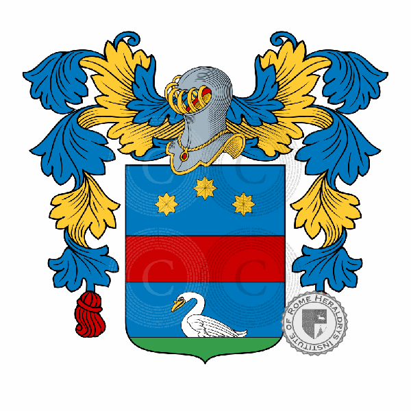 Coat of arms of family Cinelli