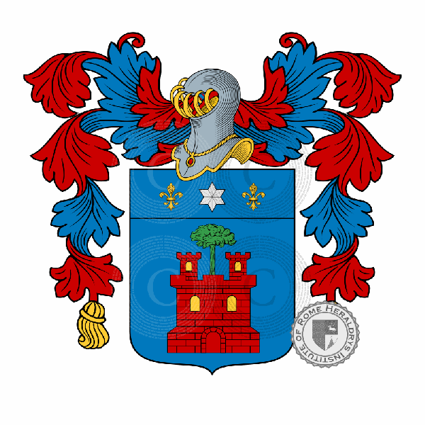 Coat of arms of family Vicario