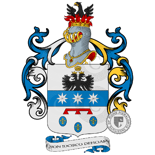 Coat of arms of family Pasca