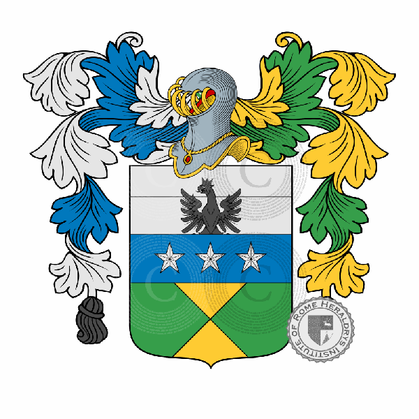 Coat of arms of family Eugenio