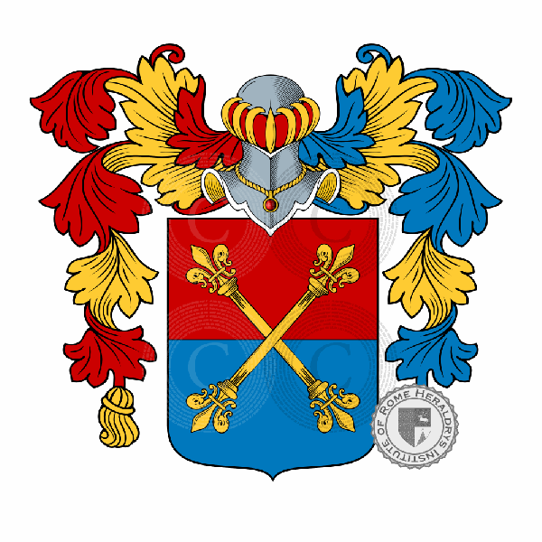 Coat of arms of family Tedeschi