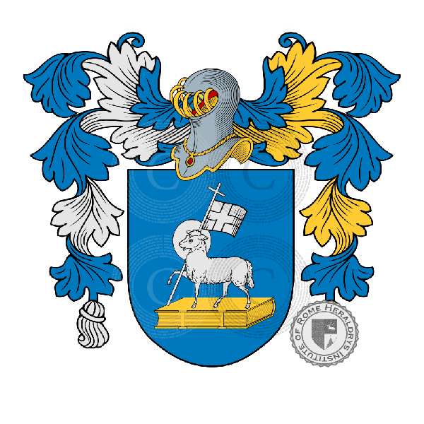 Coat of arms of family Cabanillas