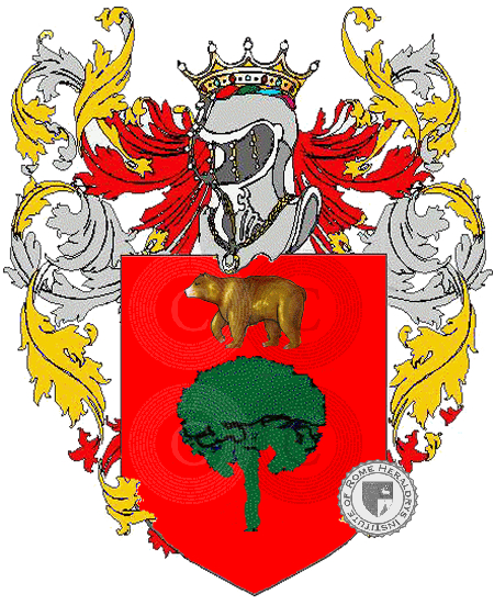 Coat of arms of family rega
