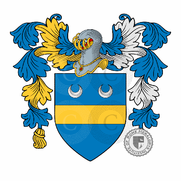 Coat of arms of family Calendi