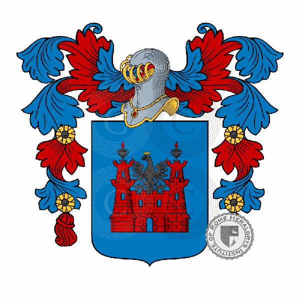 Coat of arms of family Cernuschi
