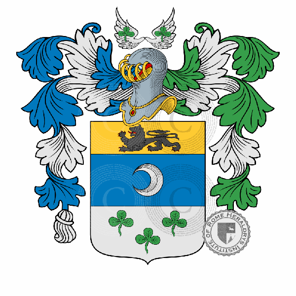 Coat of arms of family Giordano
