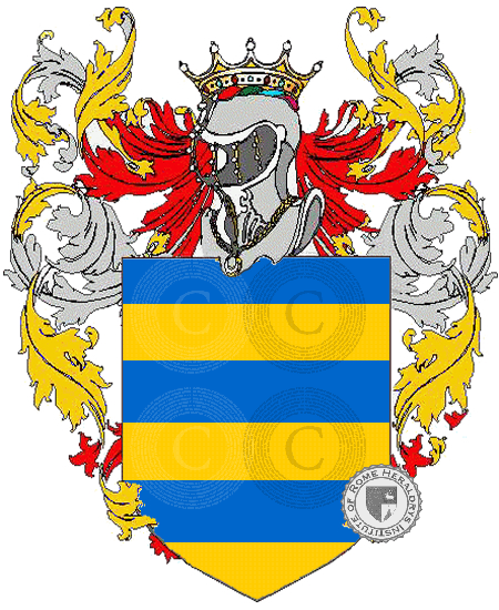 Coat of arms of family opezzi