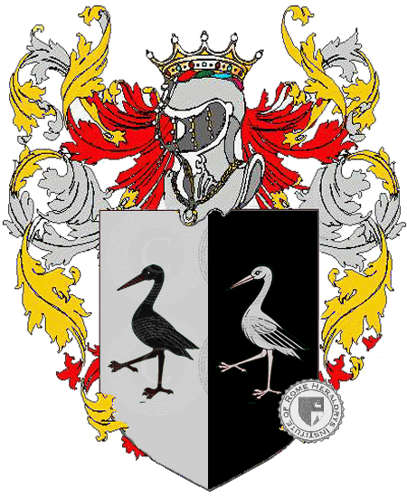 Coat of arms of family morganti
