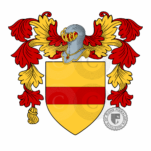 Coat of arms of family de Stefani