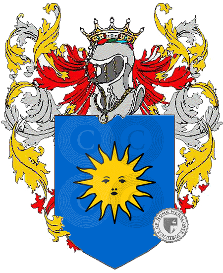 Coat of arms of family beaujour