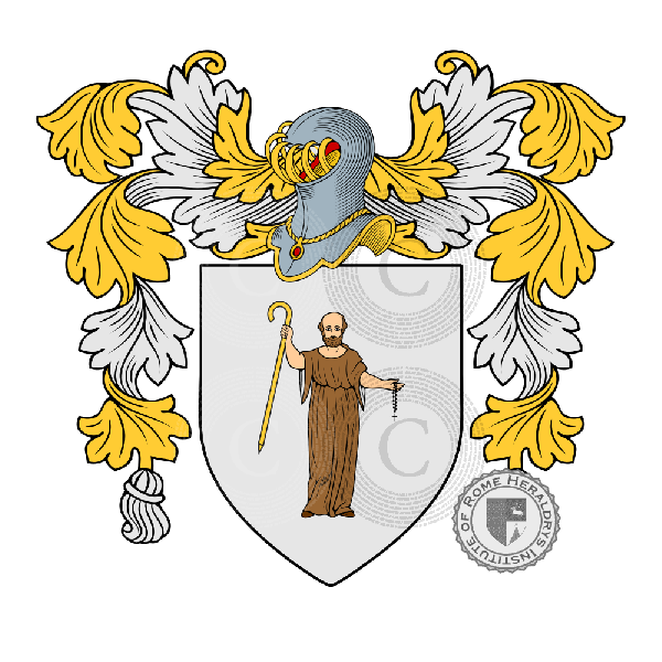 Coat of arms of family de Pellegrini