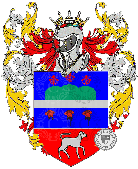 Coat of arms of family turrini