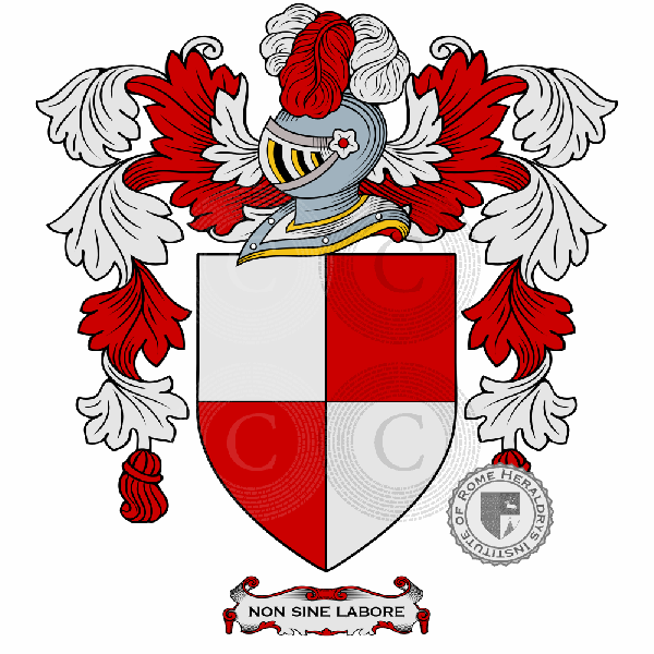 Coat of arms of family Perrotto