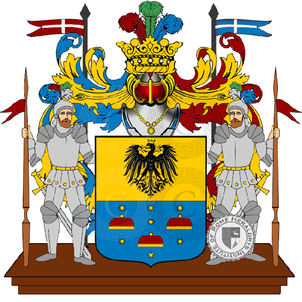 Coat of arms of family canzi