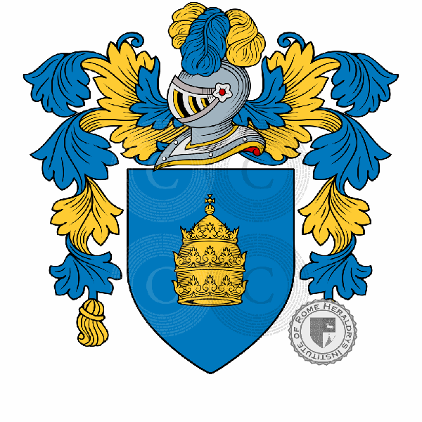 Coat of arms of family Ercolino