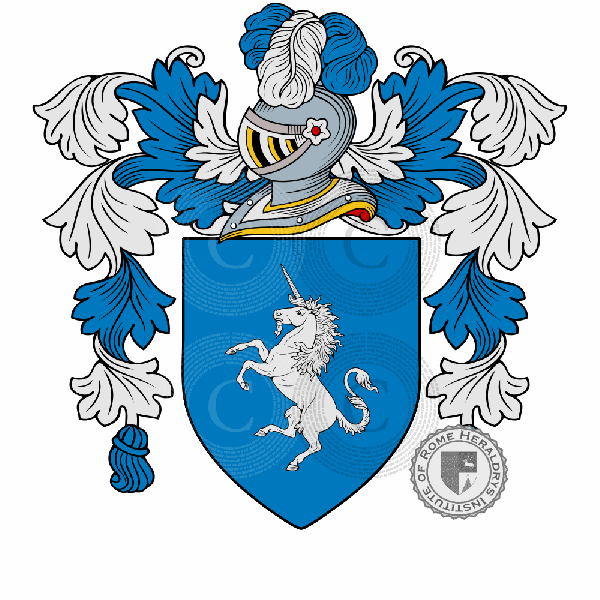 Coat of arms of family Cornero