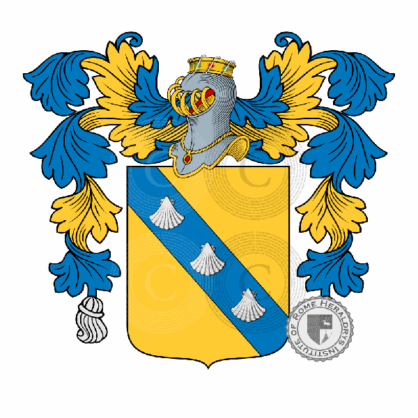 Coat of arms of family Bozzuto Capece