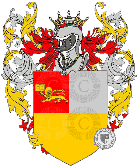 Coat of arms of family foscari
