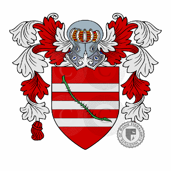 Coat of arms of family Caraffa della Spina