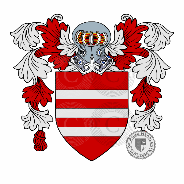 Coat of arms of family Caraffa della Stadera