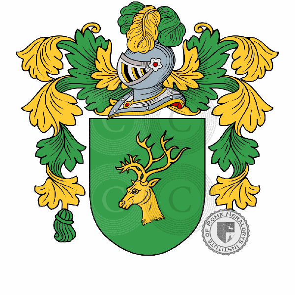 Wappen der Familie Ciervo