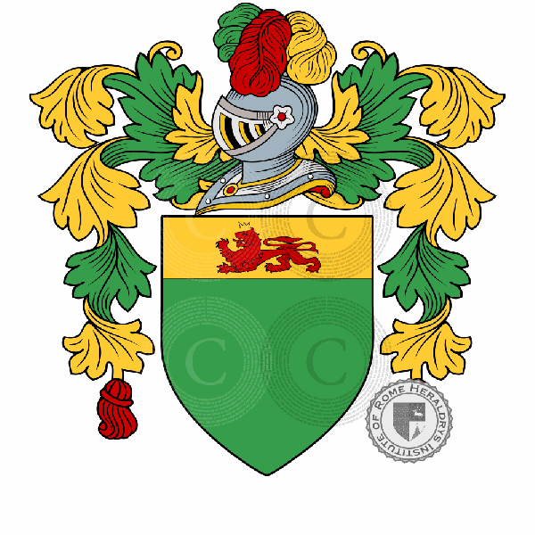 Coat of arms of family de Tachonibus
