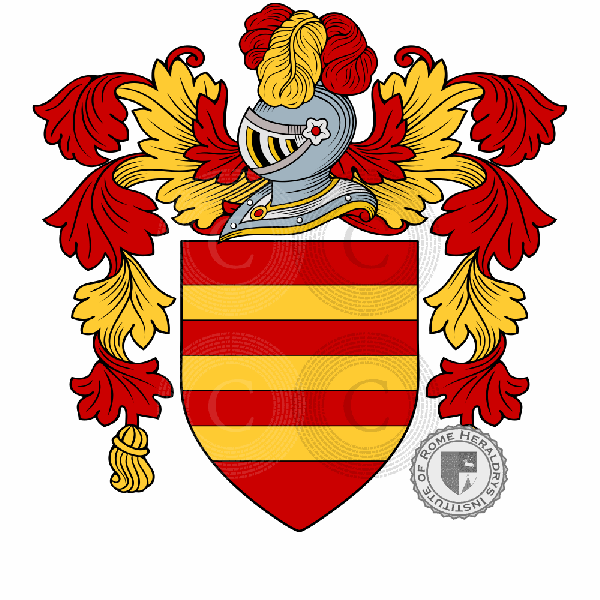 Coat of arms of family Grini Sartori