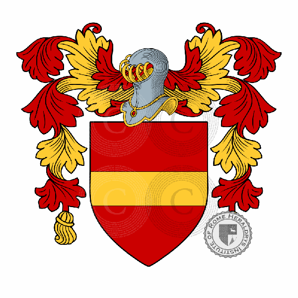 Coat of arms of family Checchin