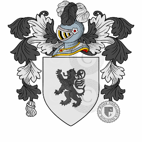 Coat of arms of family Illioni