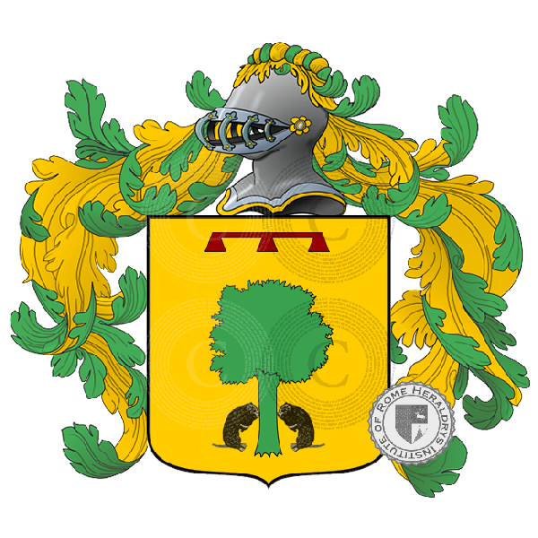 Coat of arms of family Giglio